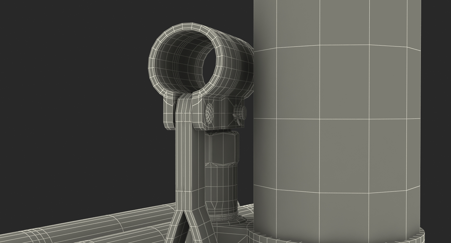 3D Hydraulic Bottle Jack Rigged model
