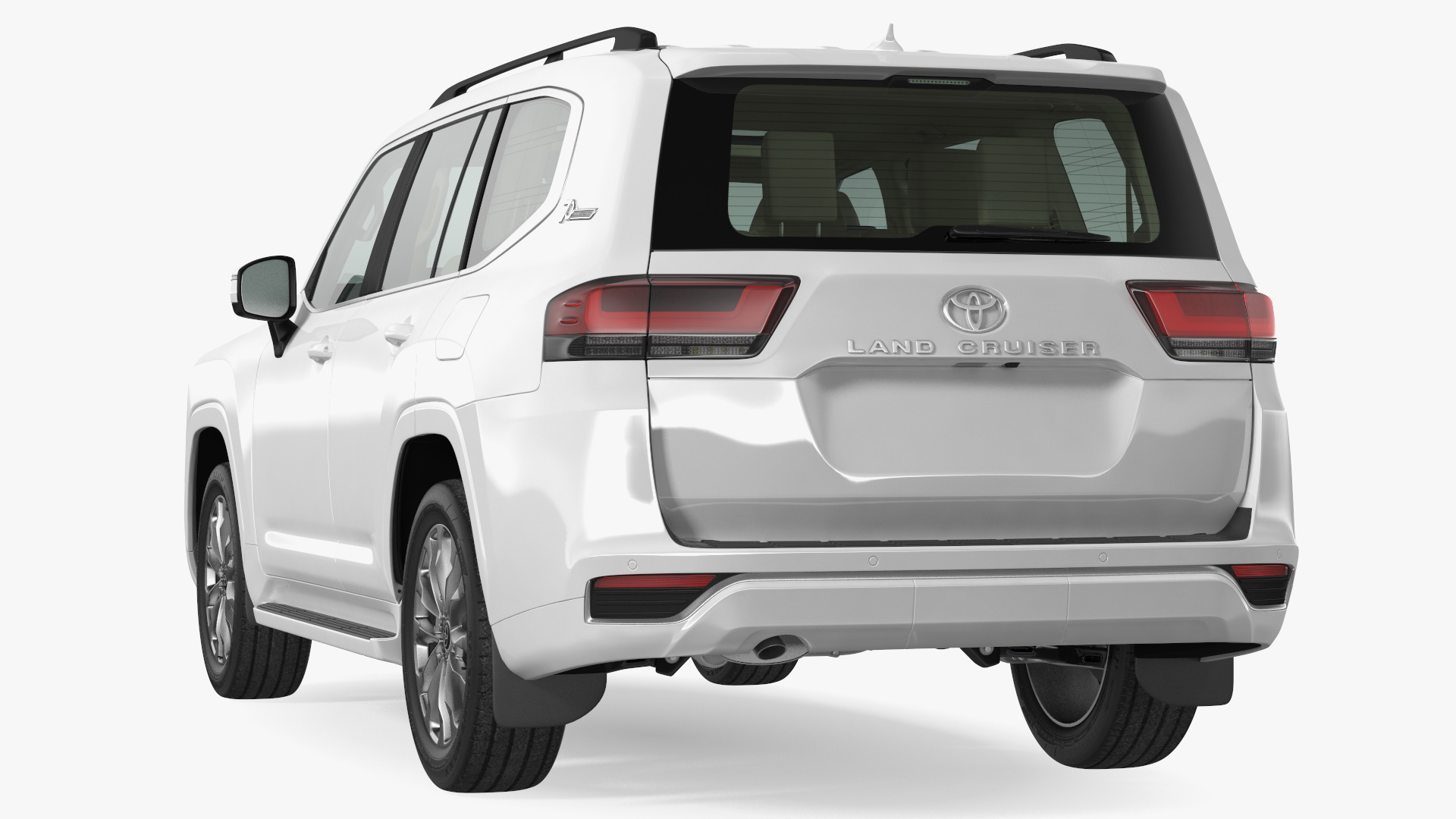 3D Toyota Land Cruiser 2022 Light Off Rigged