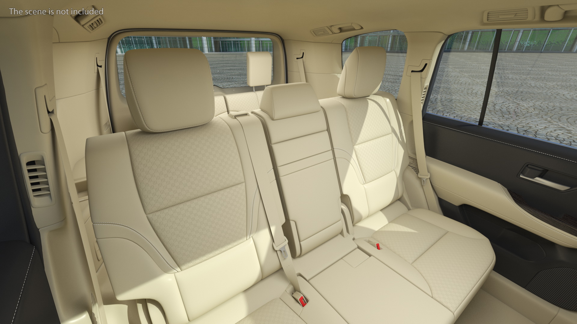 3D Toyota Land Cruiser 2022 Light Off Rigged