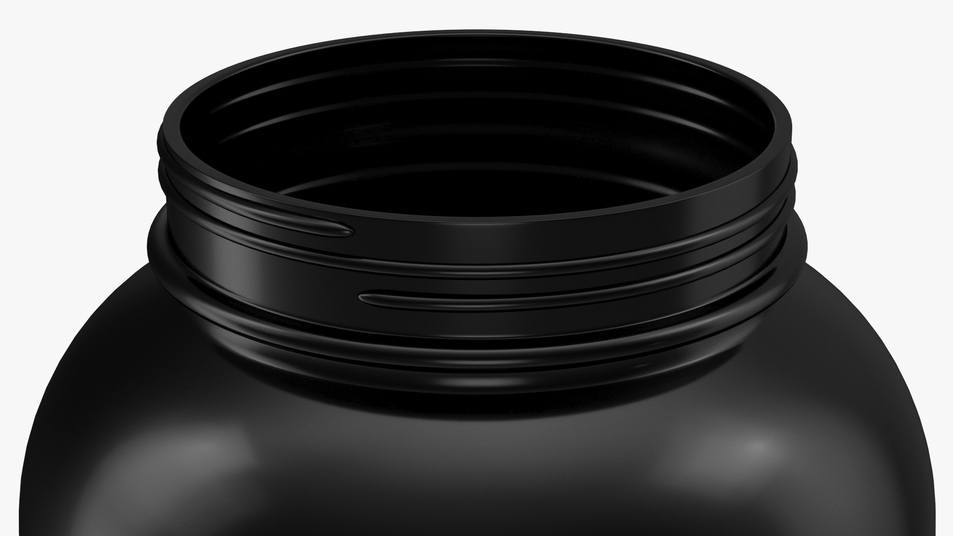 3D model Whey Protein Container Jar 5lb