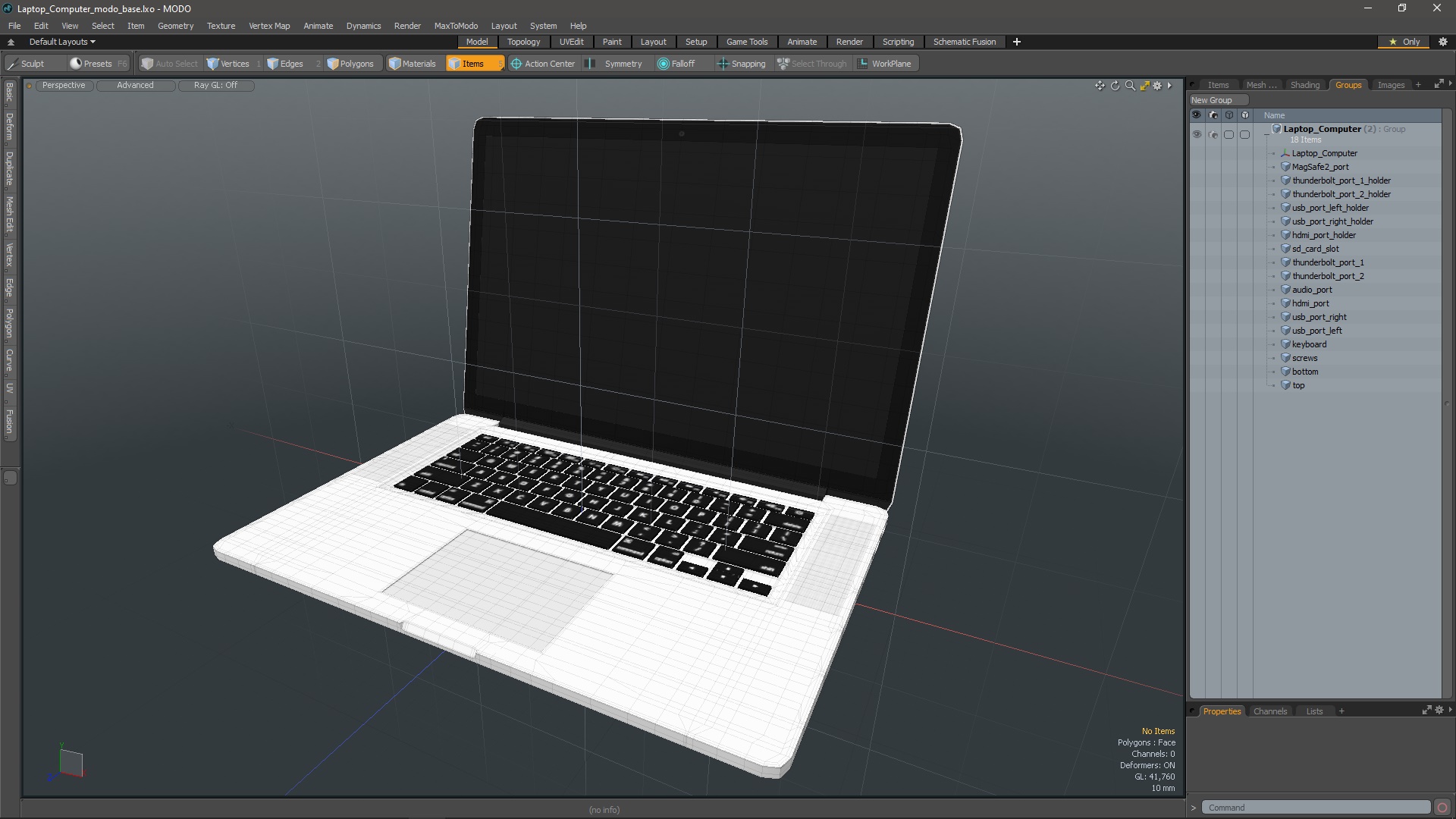 3D model Laptop Computer