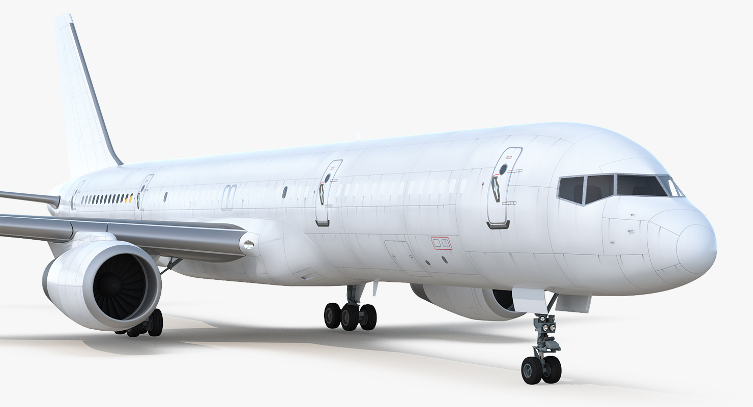 3D Boeing 757 200F Generic model