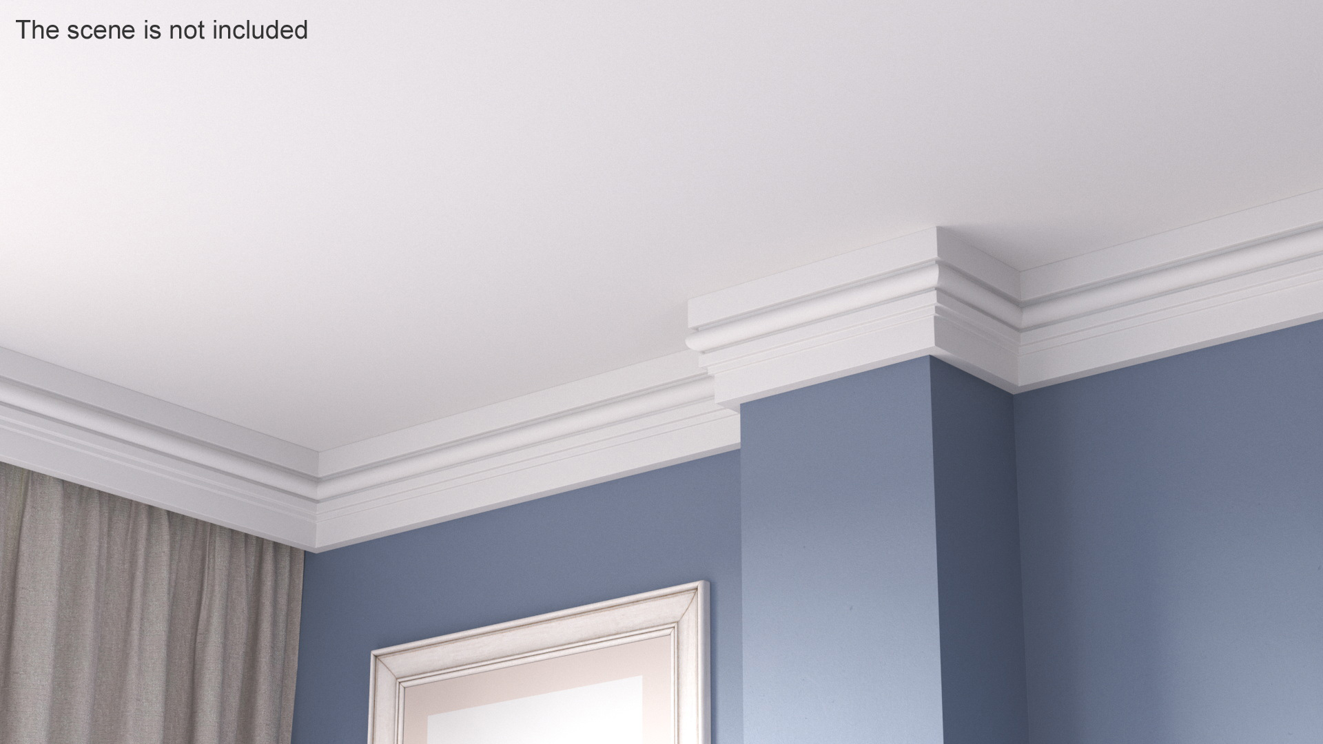 3D Architectural Molding Gypsum Type 12