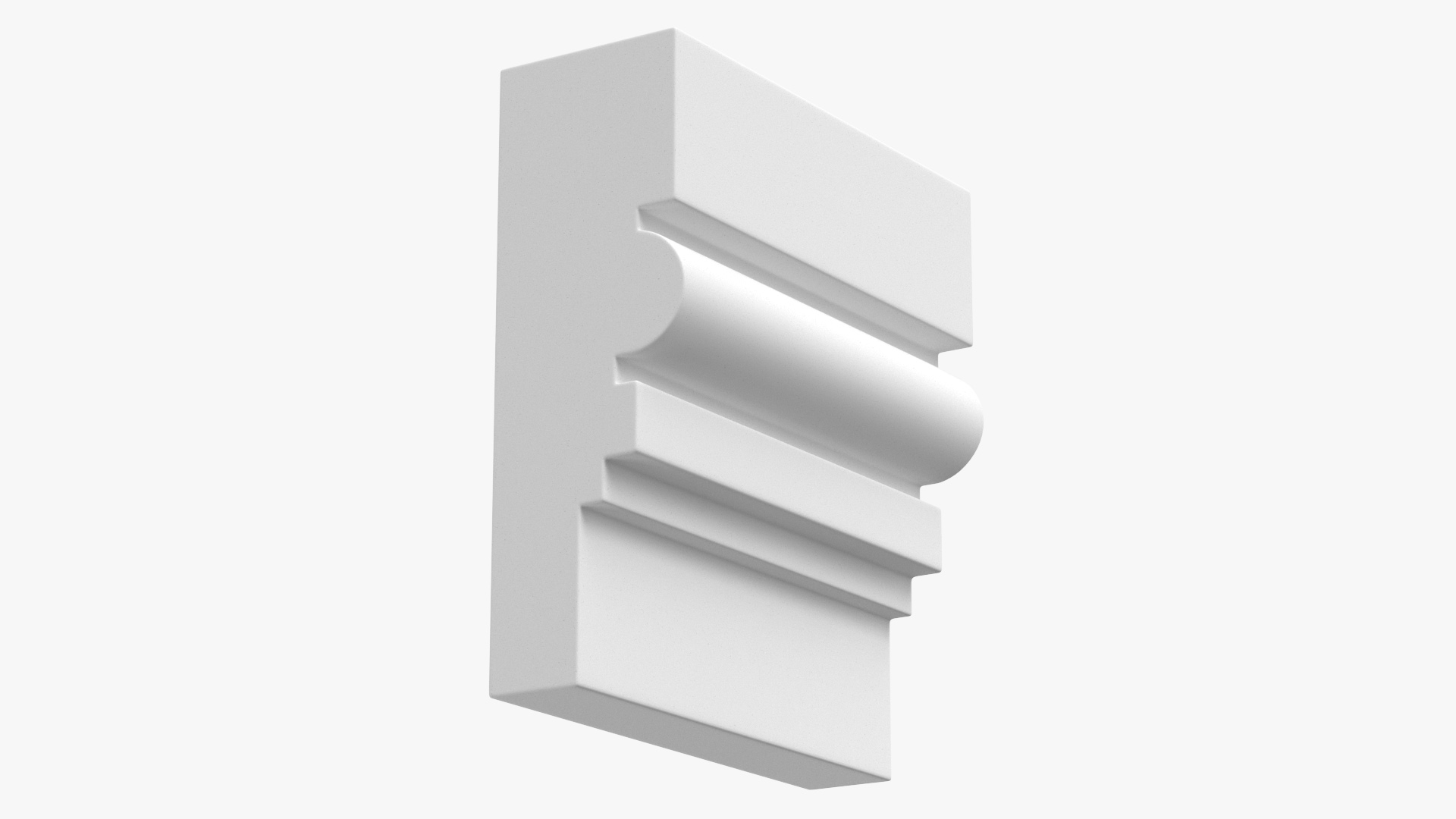 3D Architectural Molding Gypsum Type 12