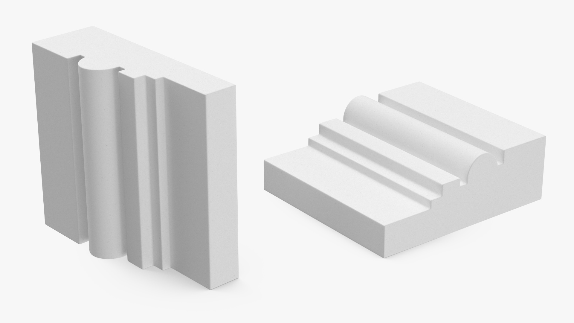 3D Architectural Molding Gypsum Type 12