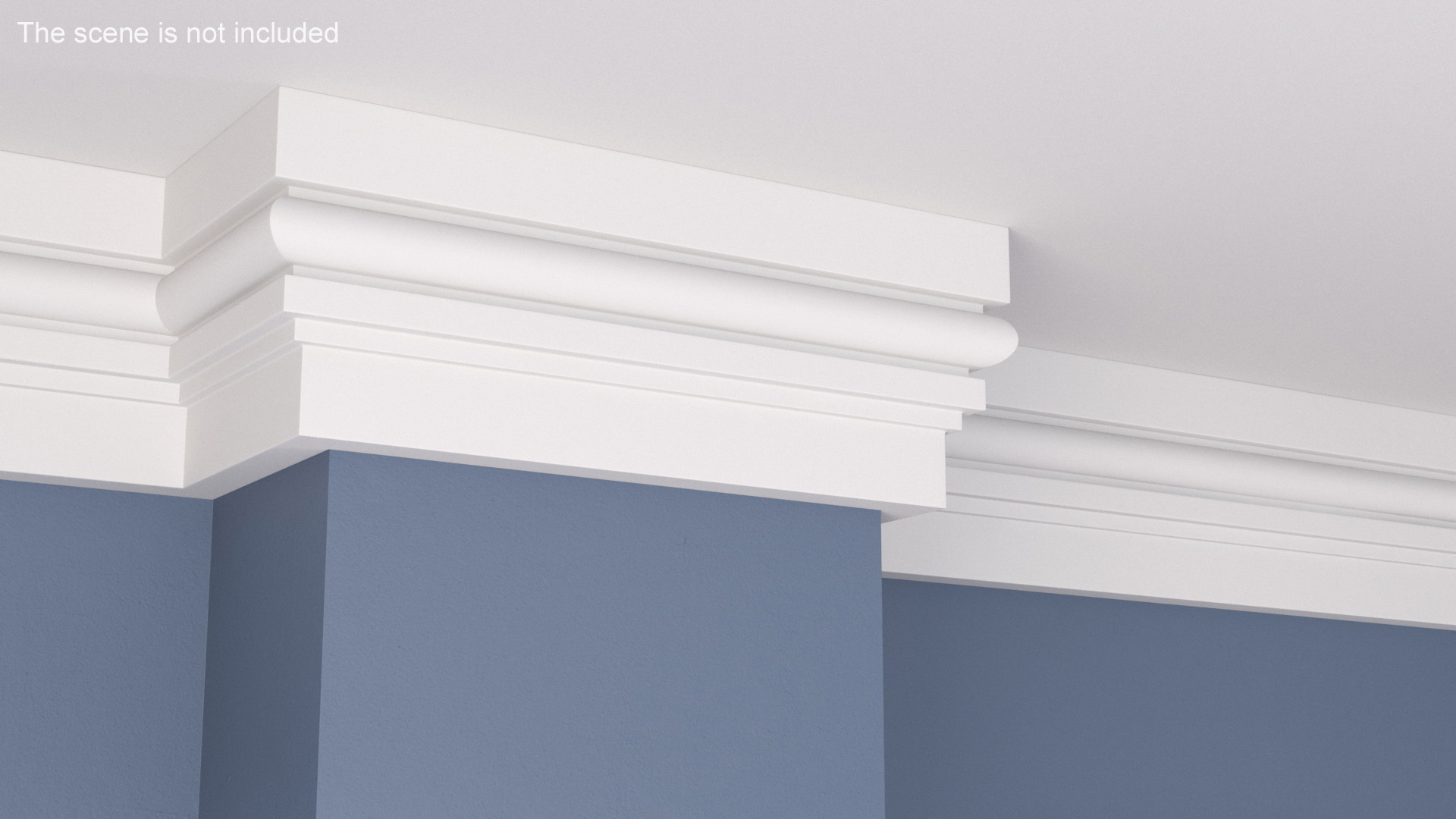 3D Architectural Molding Gypsum Type 12
