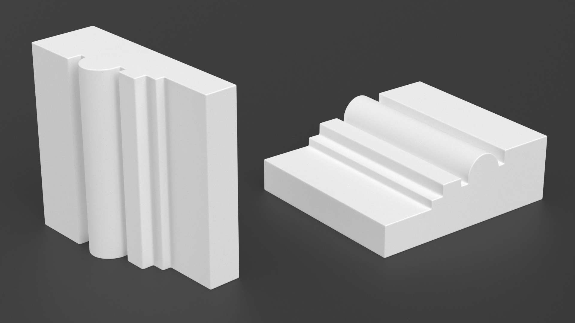 3D Architectural Molding Gypsum Type 12