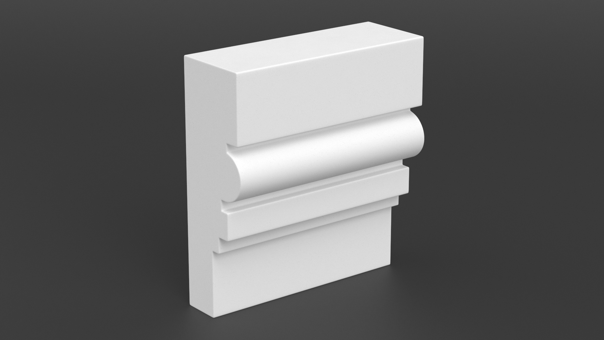 3D Architectural Molding Gypsum Type 12