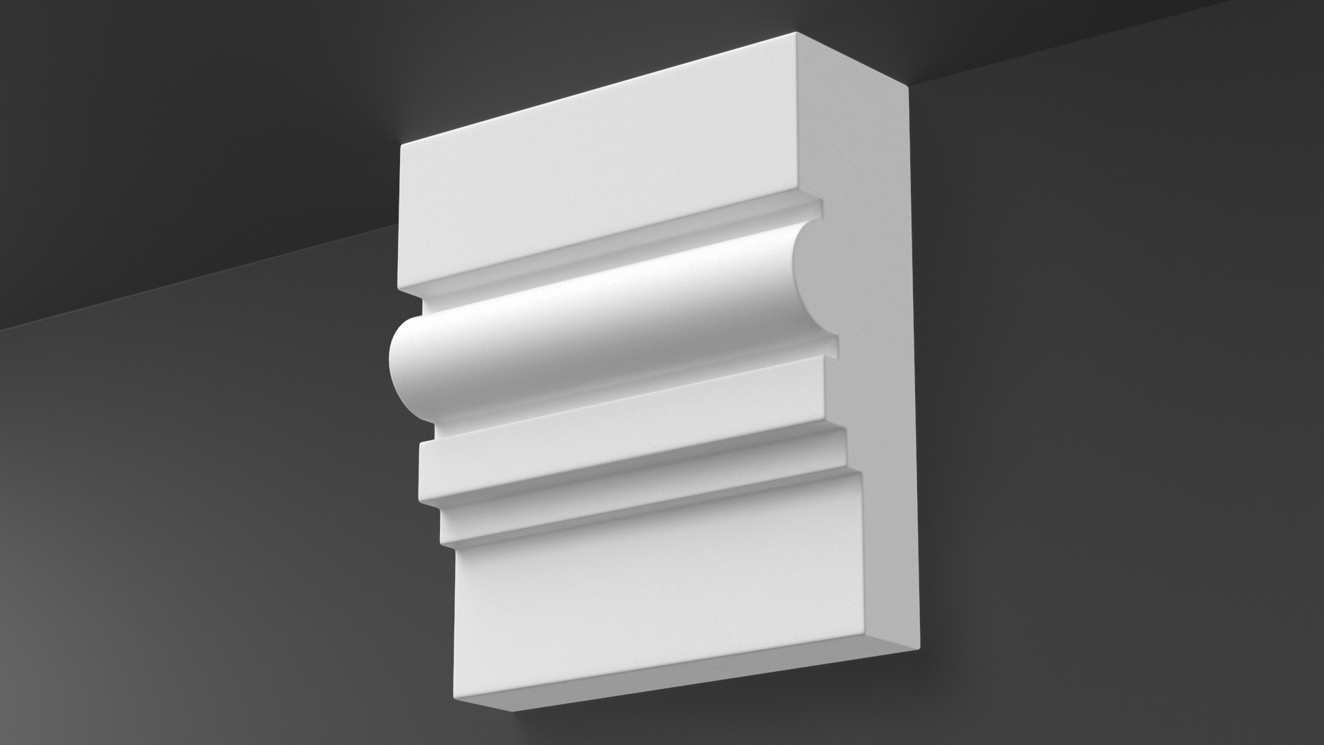 3D Architectural Molding Gypsum Type 12