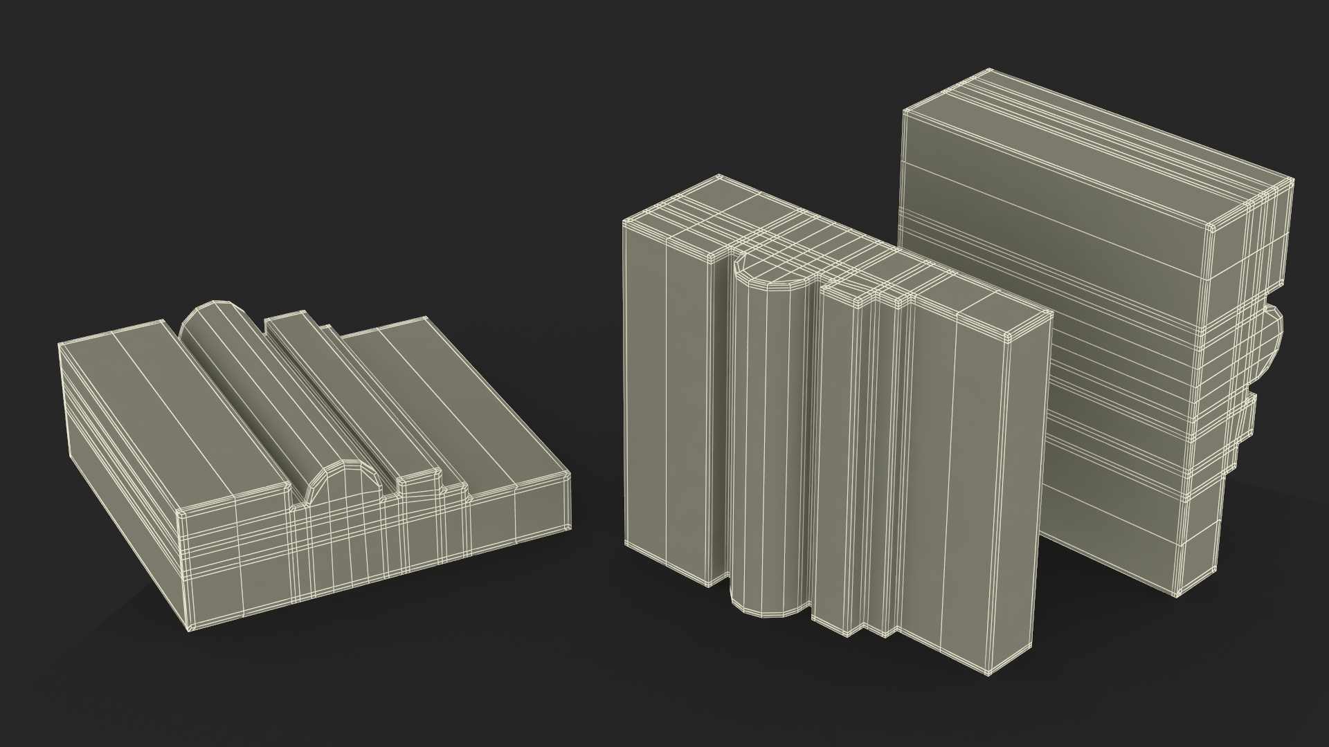 3D Architectural Molding Gypsum Type 12