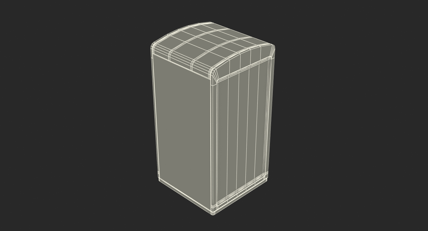 3D model Modern Solar Smart Bin Generic