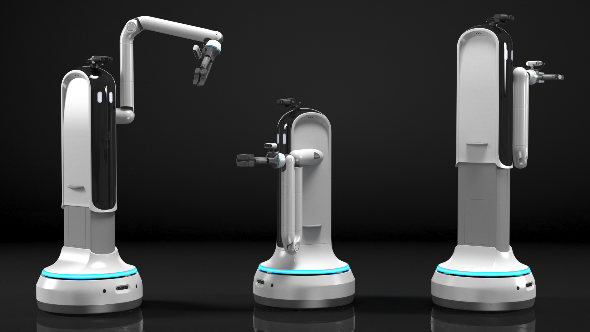 Samsung Bot Handy Rigged 3D model