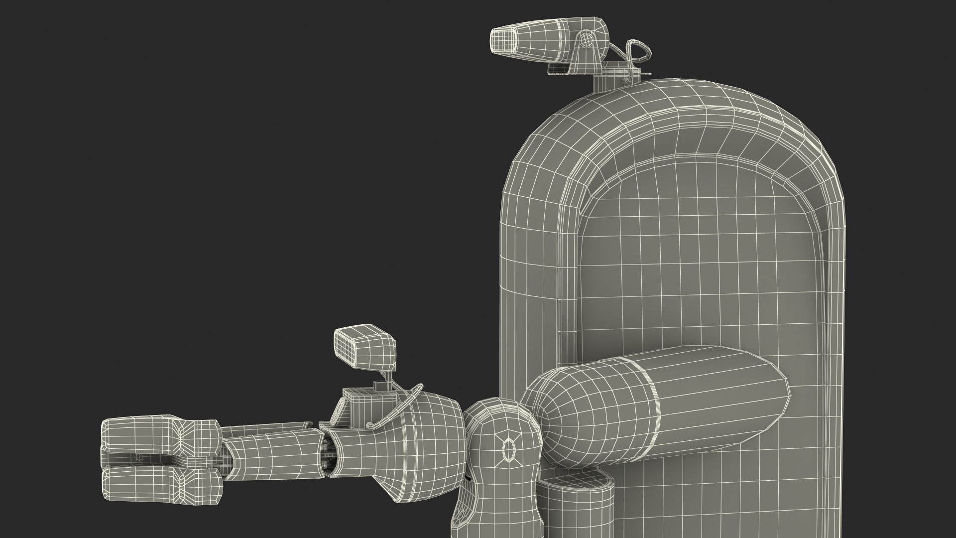 Samsung Bot Handy Rigged 3D model