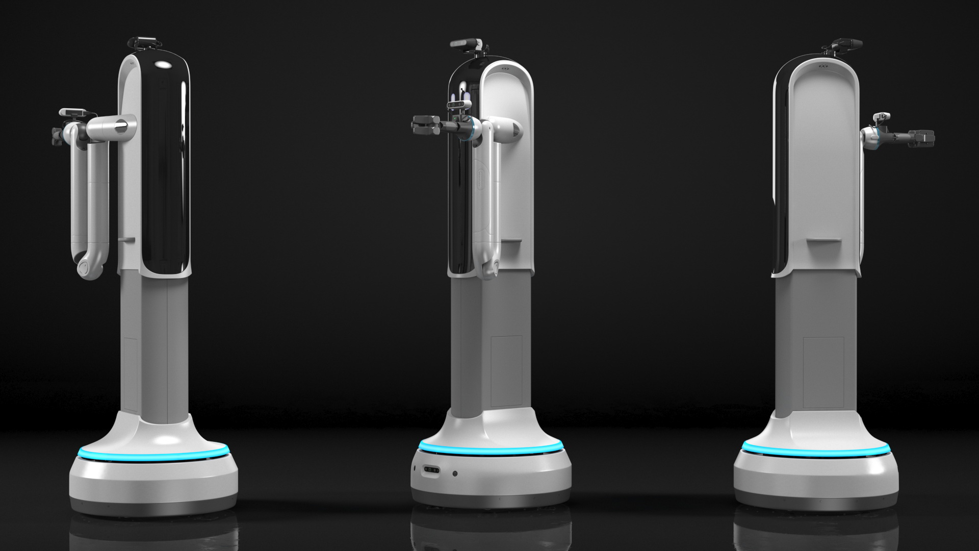Samsung Bot Handy Rigged 3D model