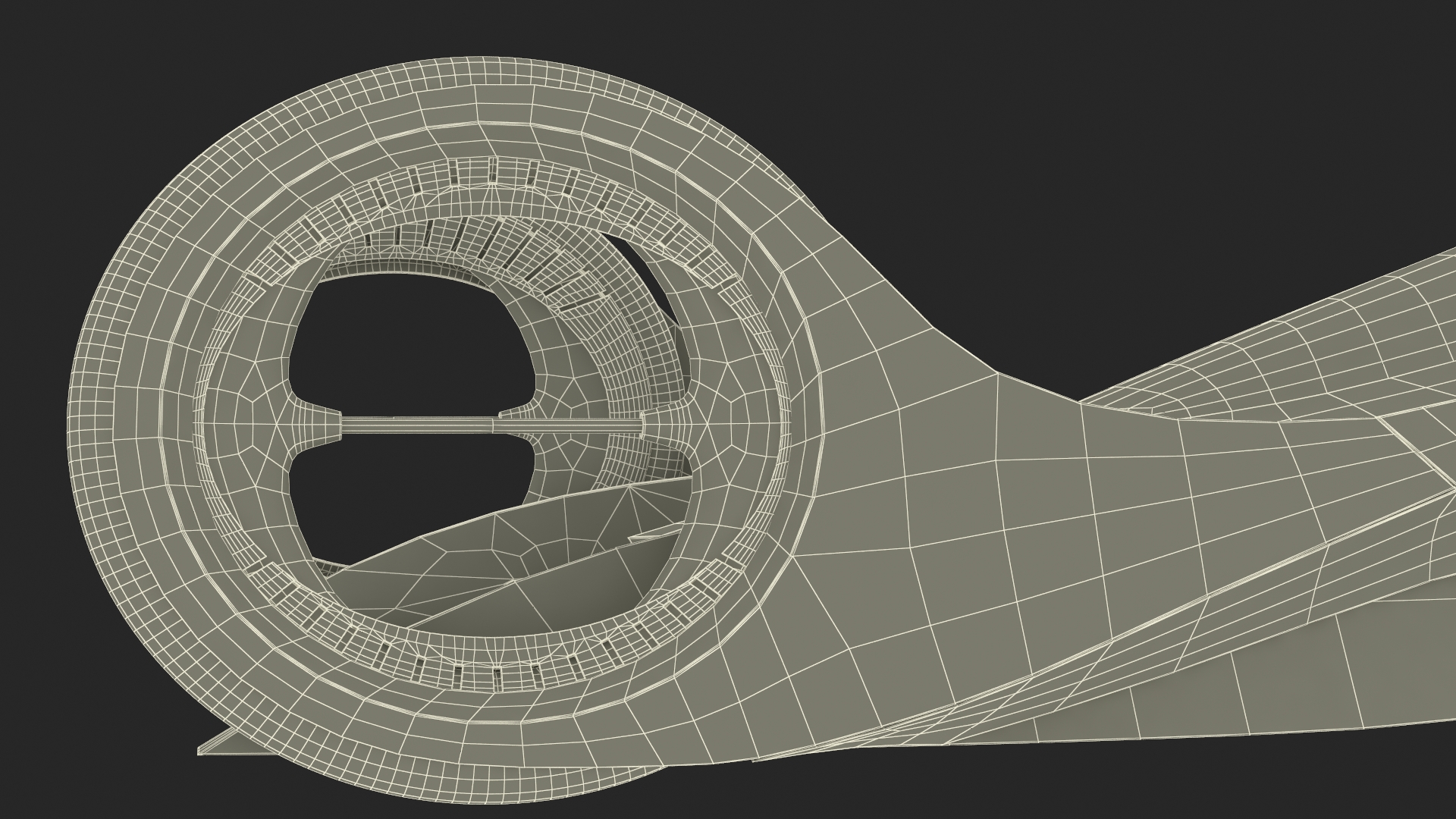 Mazda KAAN Futuristic Race Car Rigged 3D