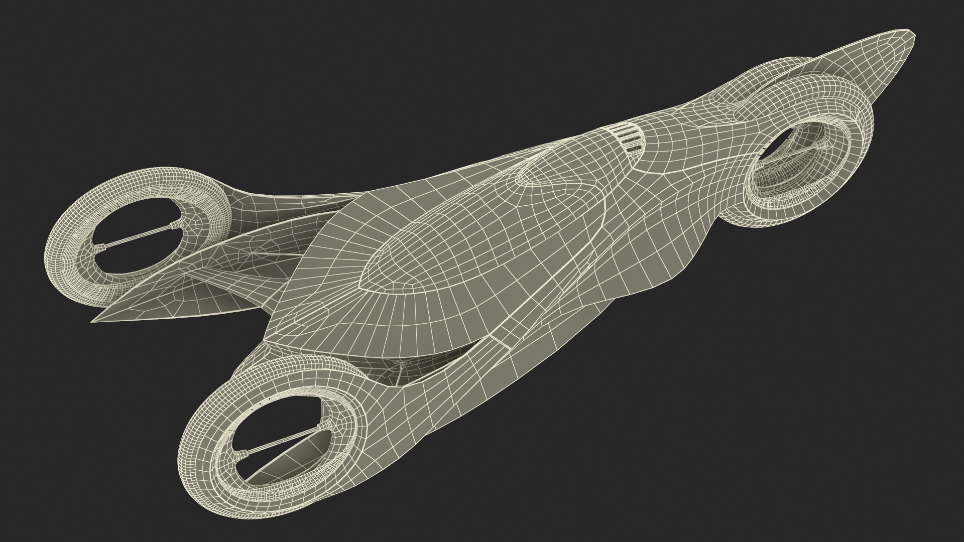 Mazda KAAN Futuristic Race Car Rigged 3D