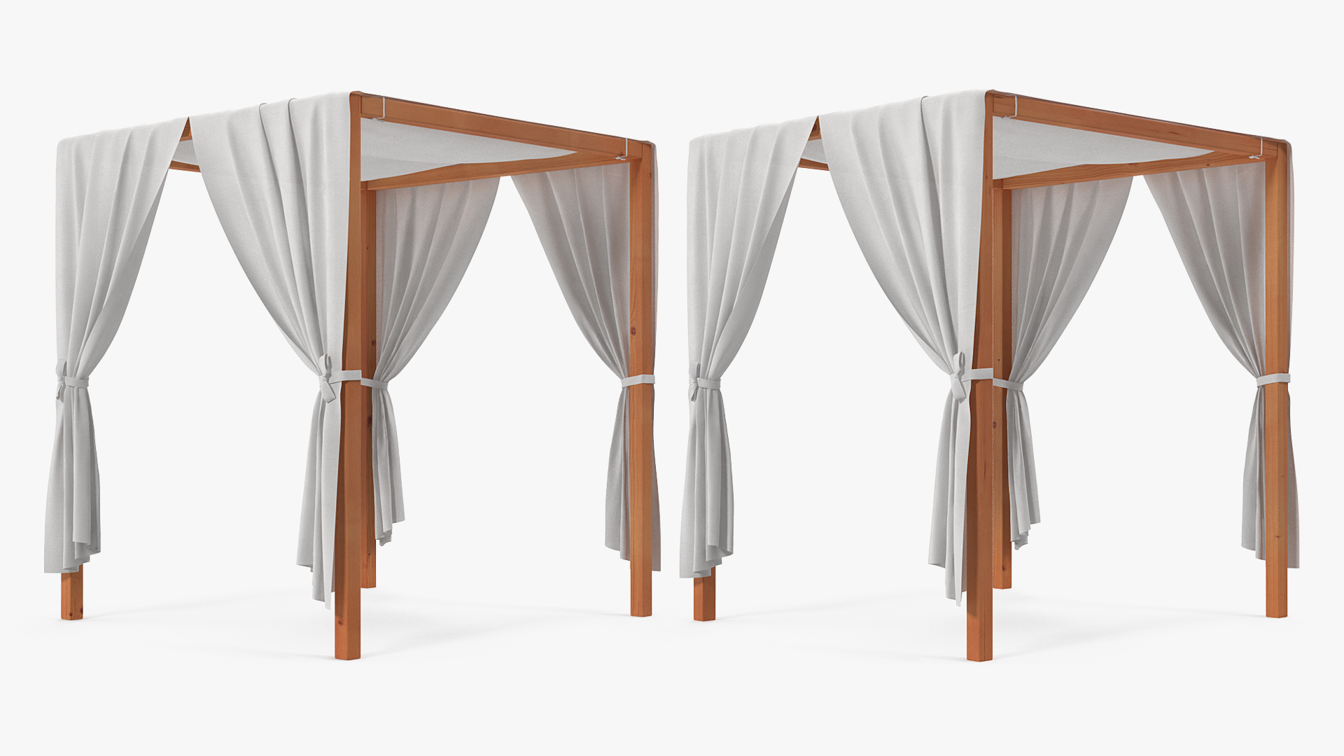 3D Wooden Outdoor Canopy