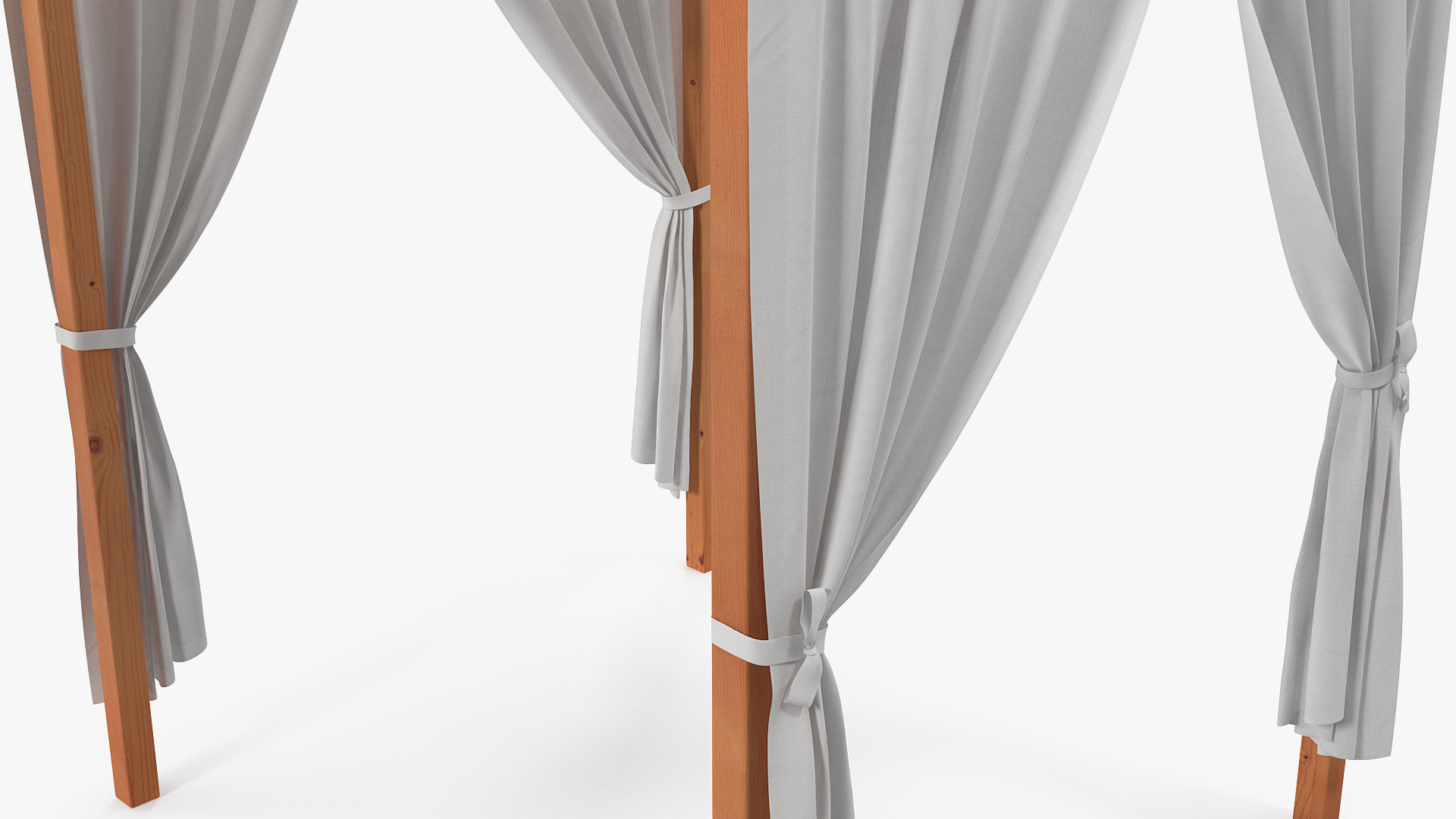 3D Wooden Outdoor Canopy