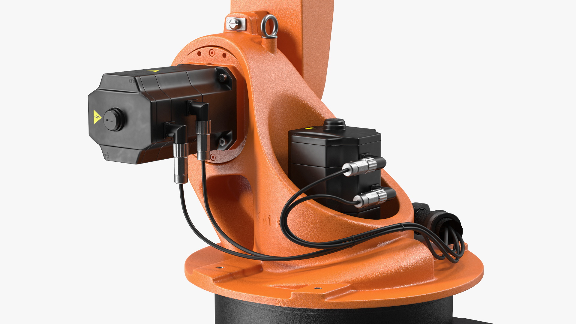 3D model Low Payload Robot Arm Kuka KR 6 2 Rigged