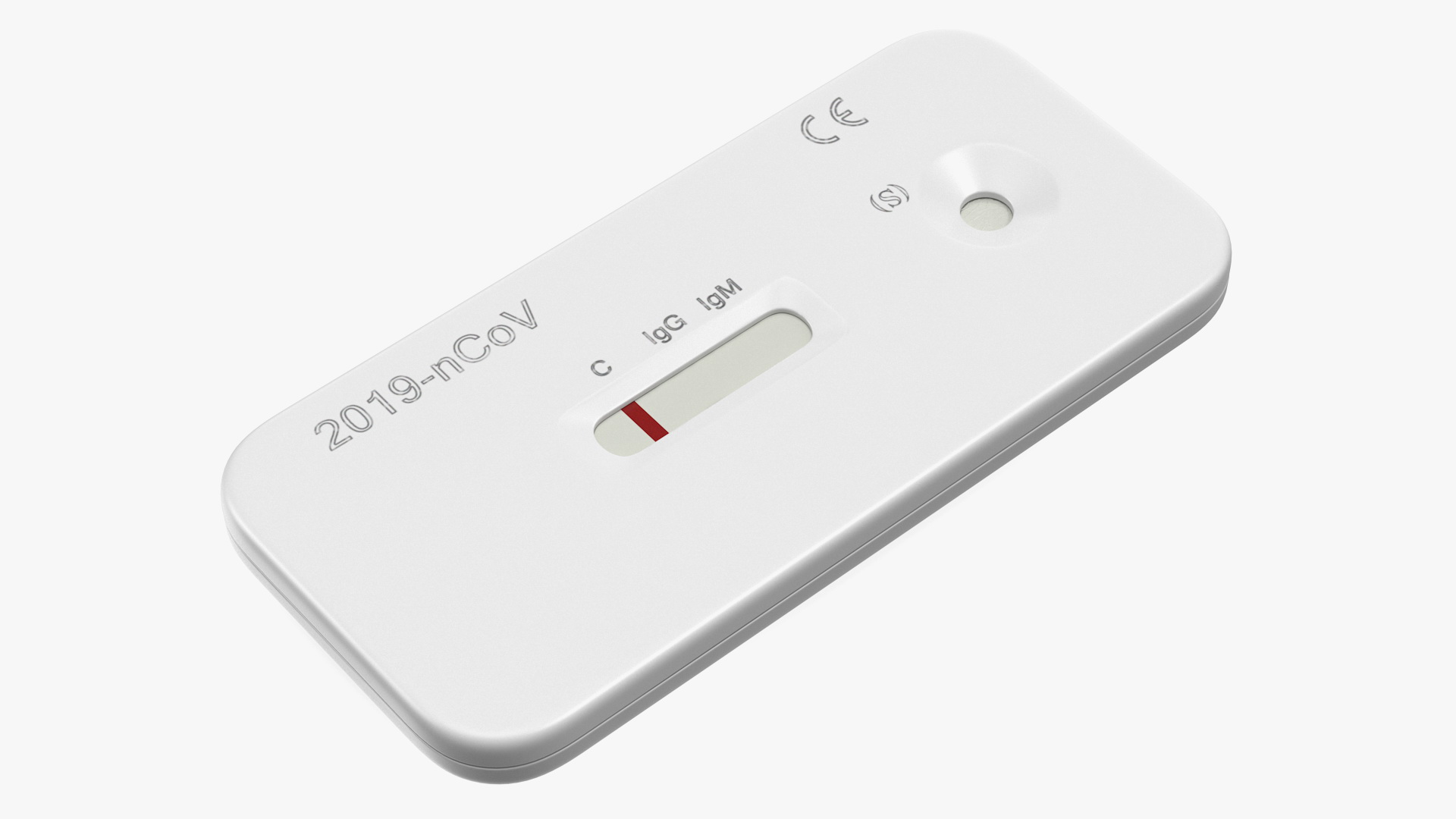 3D model Negative 2019 nCoV Rapid Diagnostic Test