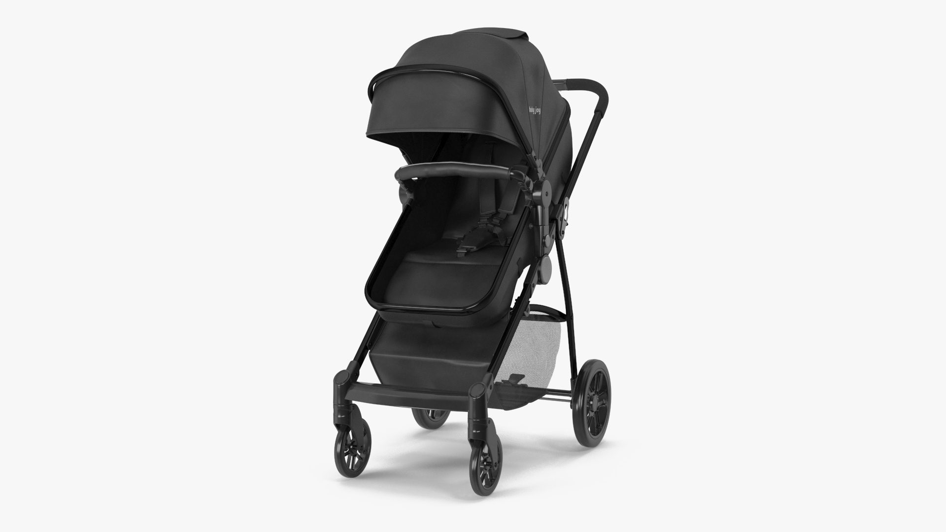 3D model Foldable Walking Baby Stroller
