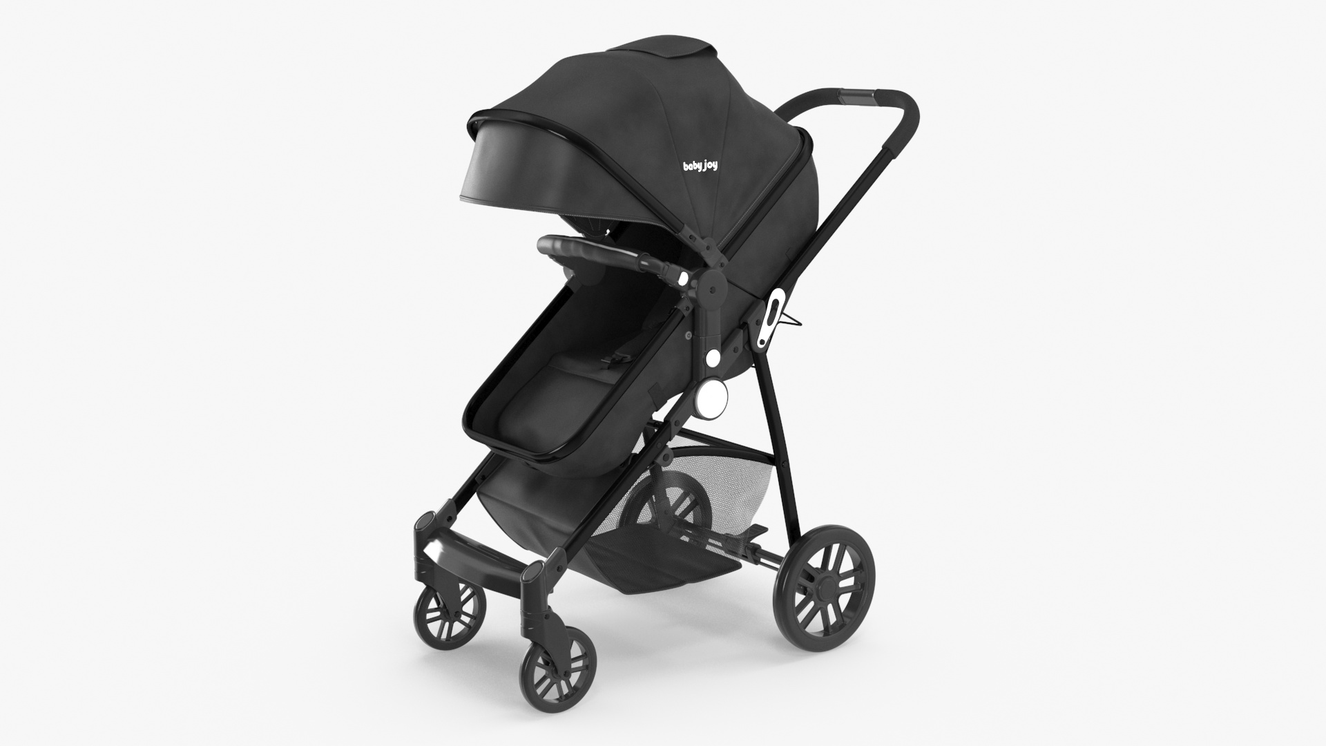 3D model Foldable Walking Baby Stroller