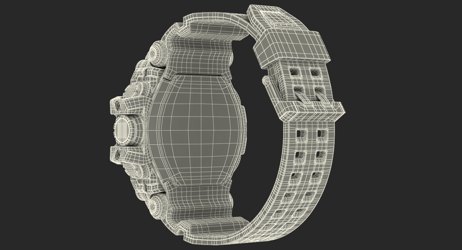 3D Sports Watch Shock Resistant Generic