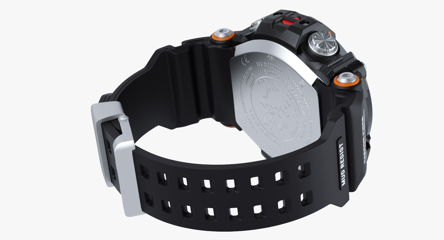 3D Sports Watch Shock Resistant Generic
