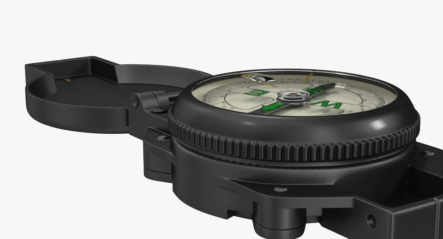 3D model Tourist Compass