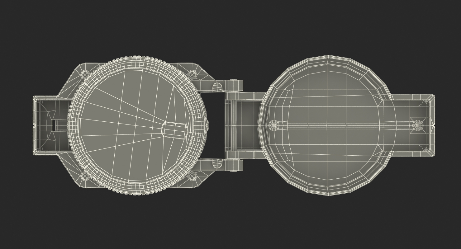 3D model Tourist Compass