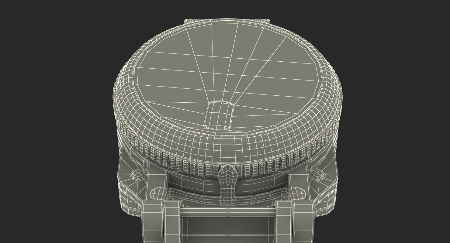 3D model Tourist Compass