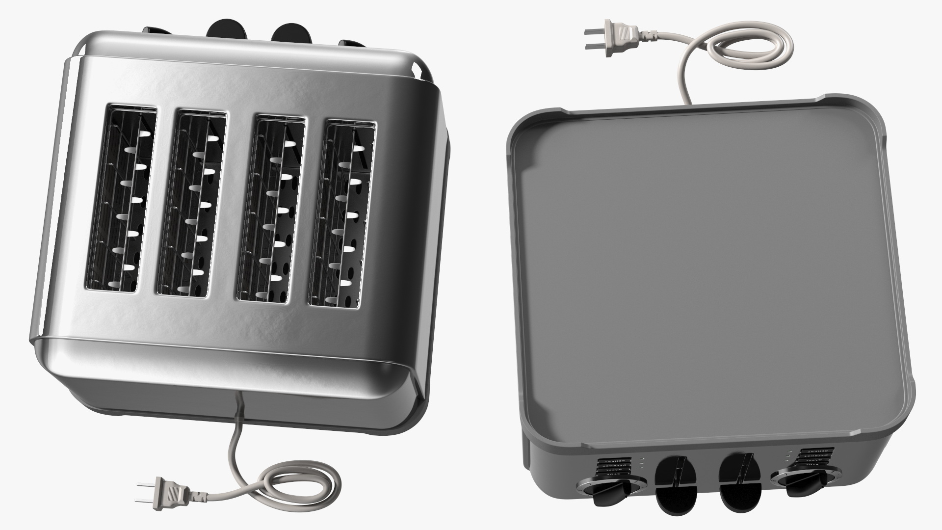 3D model Toaster 4 Slice