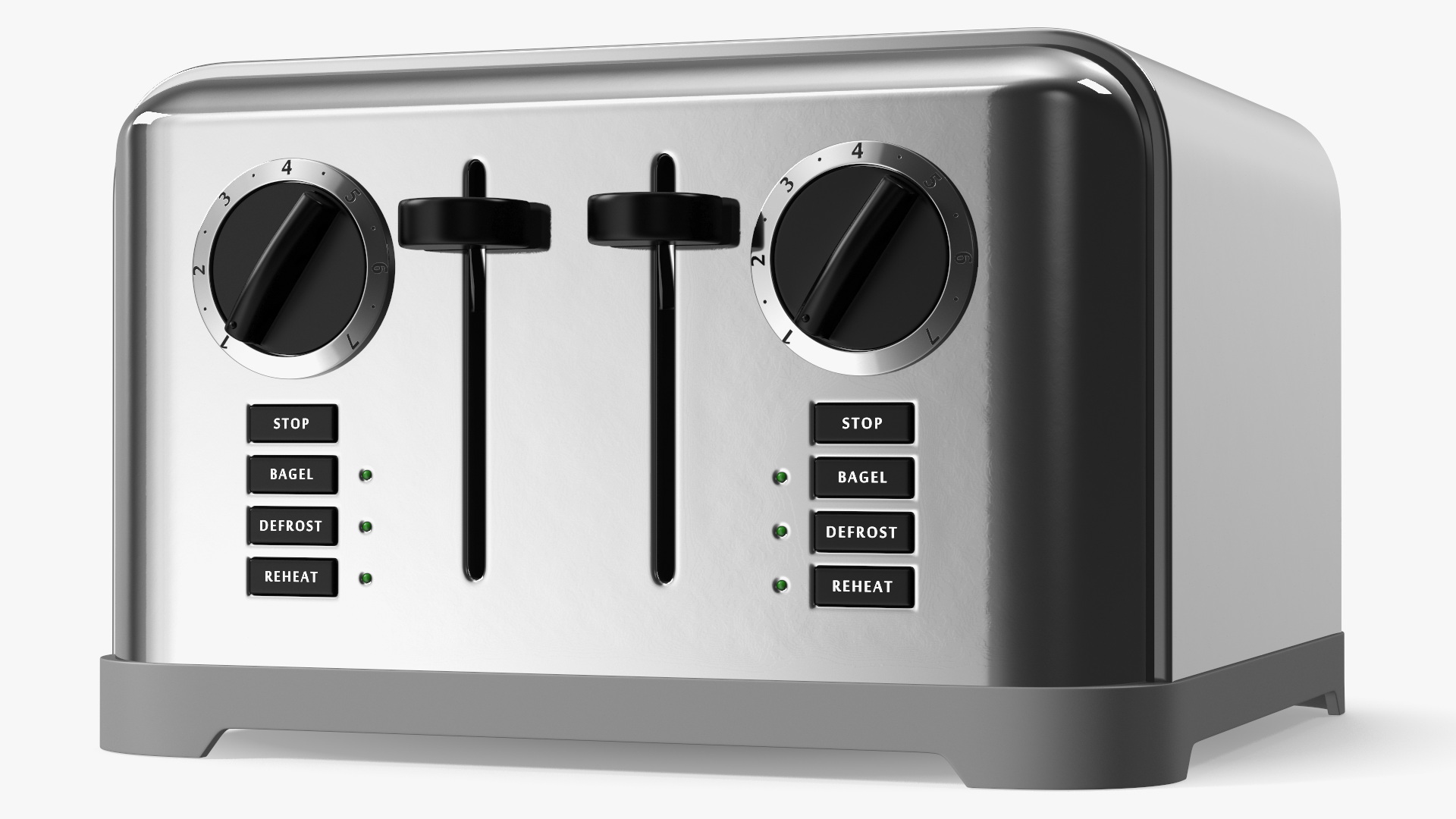 3D model Toaster 4 Slice