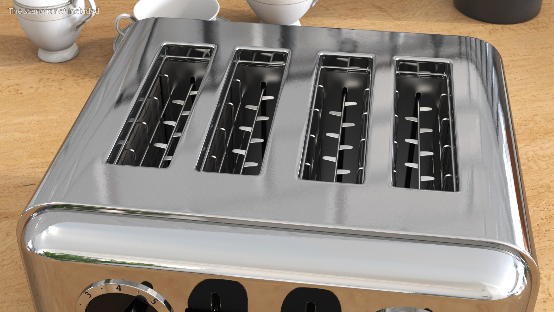3D model Toaster 4 Slice