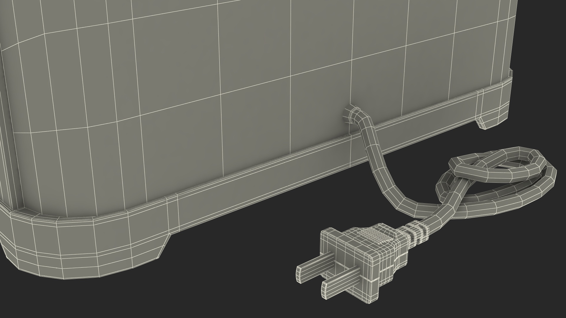 3D model Toaster 4 Slice