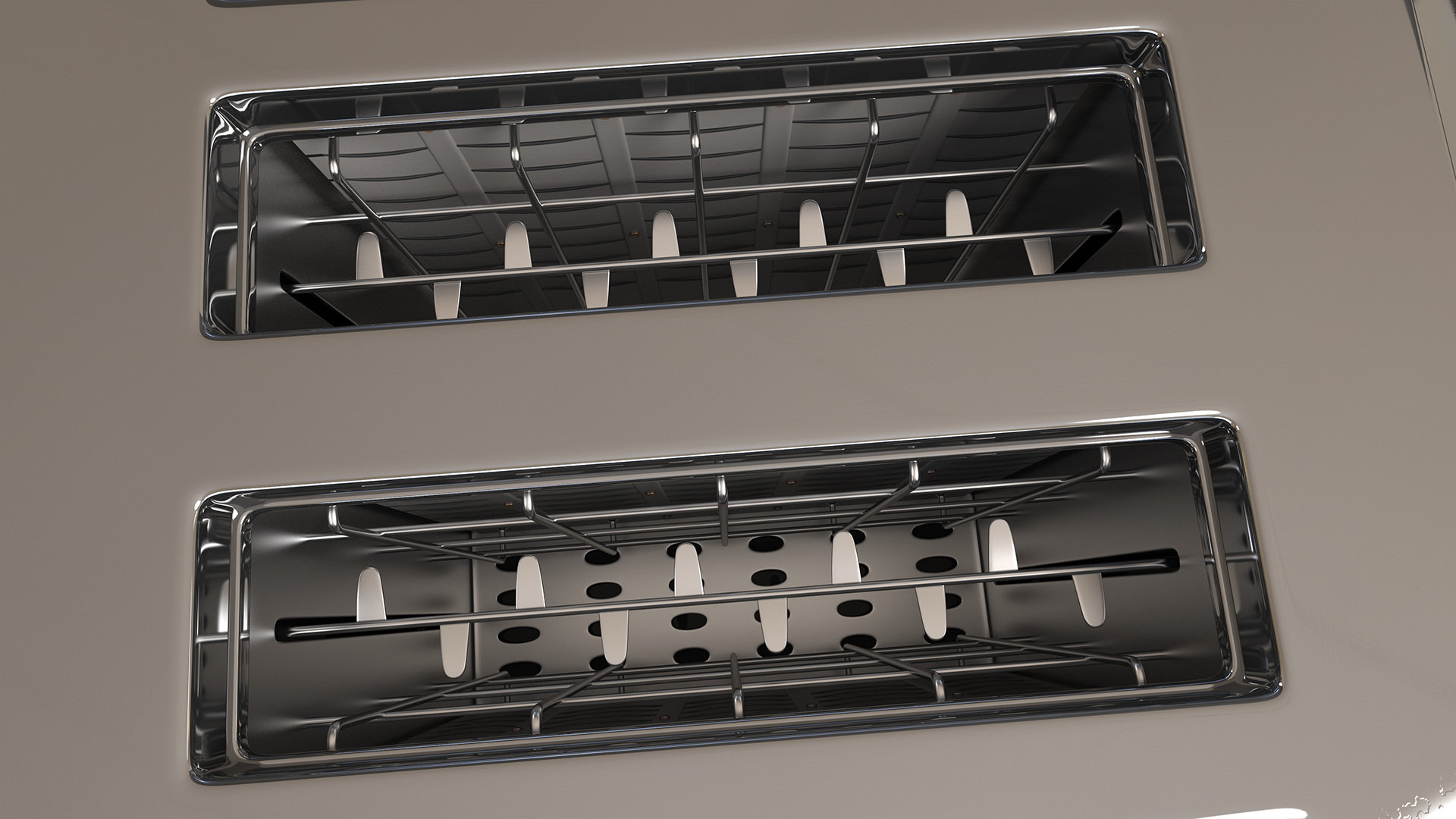 3D model Toaster 4 Slice