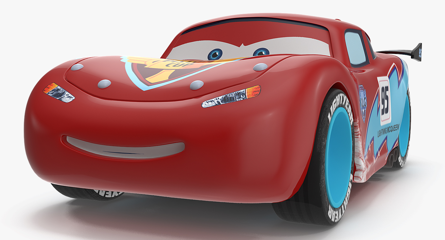 3D model Lightning McQueen Car Toy