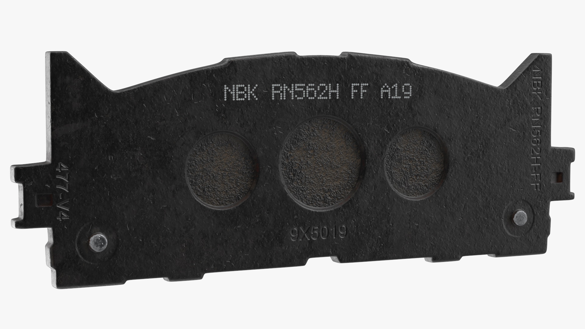 3D model Front Brake Disk Pad