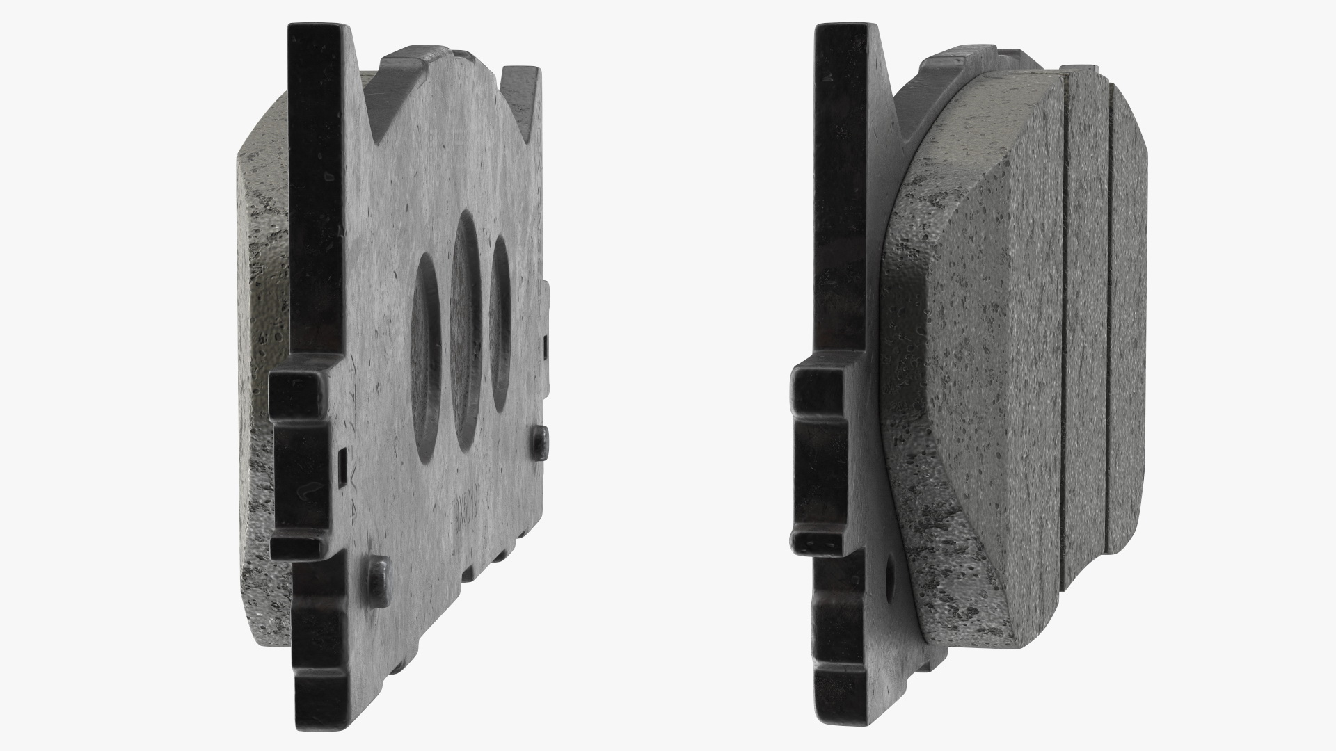 3D model Front Brake Disk Pad