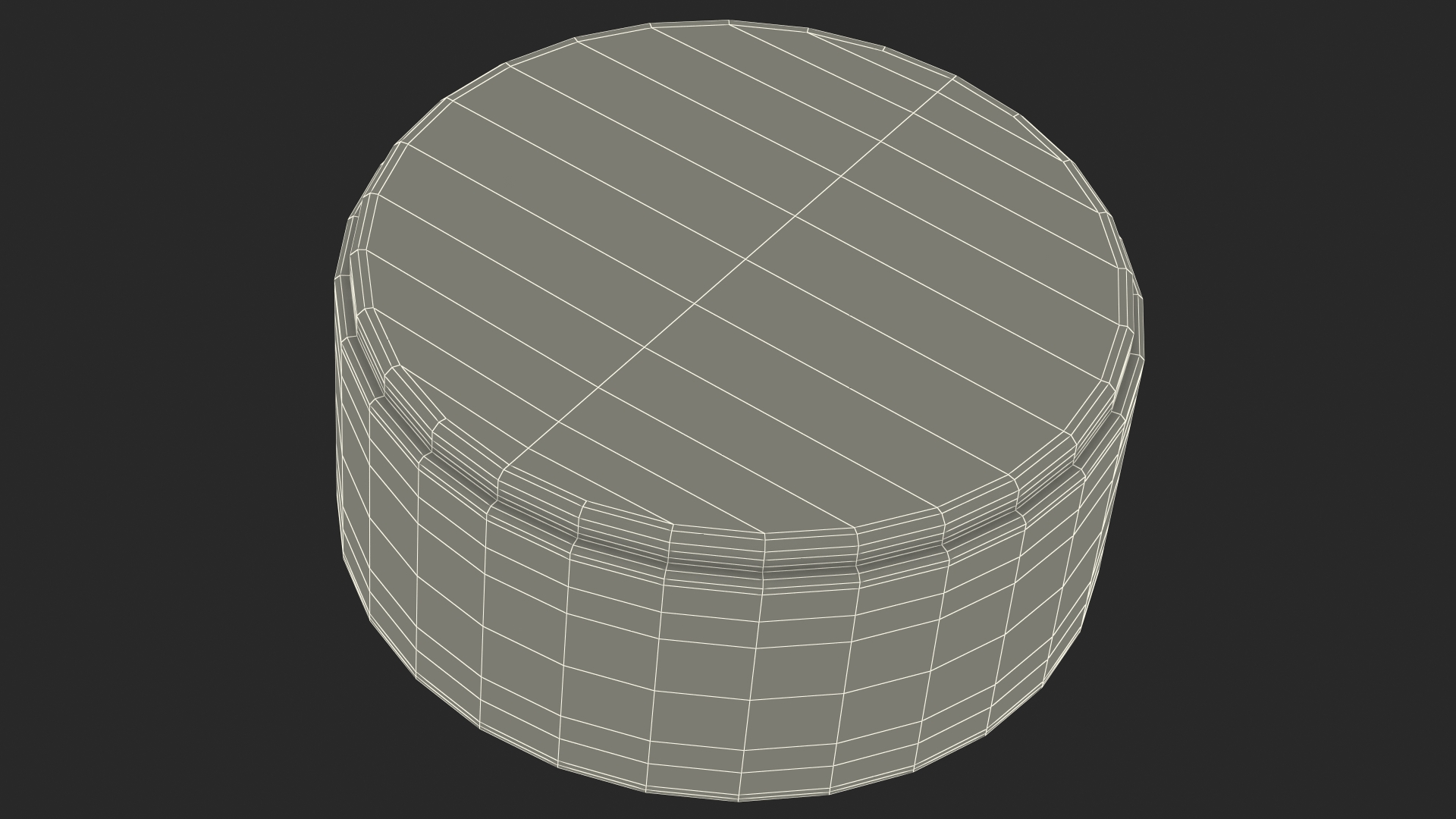 3D Tealight Candle in Metal Cup model