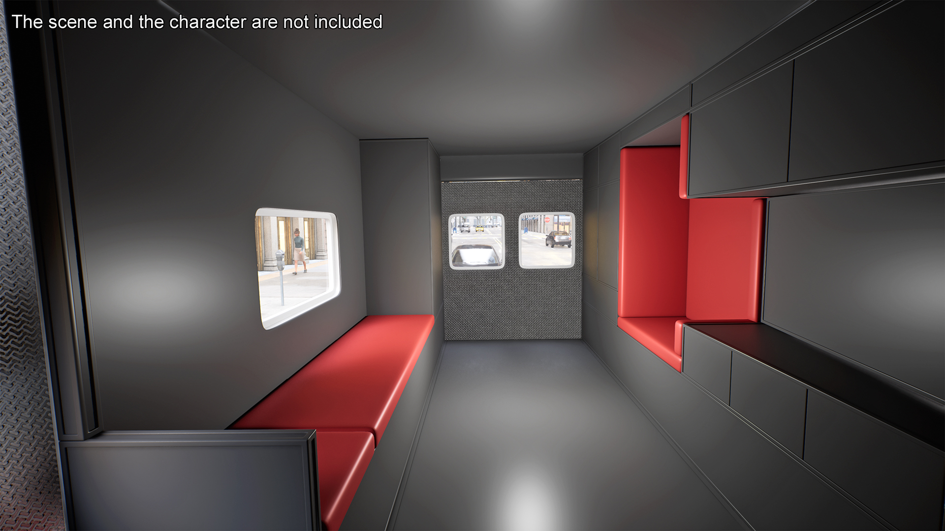 3D model International Durastar Medical Services Unit Rigged for Maya