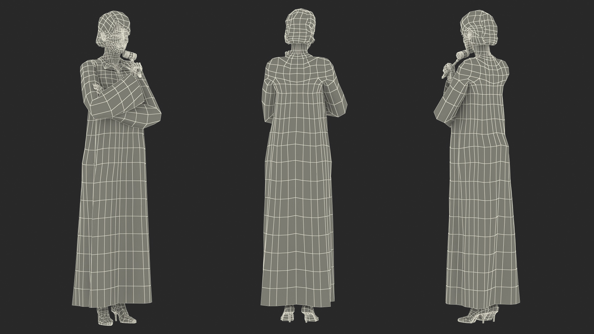 Female Magistrate 3D