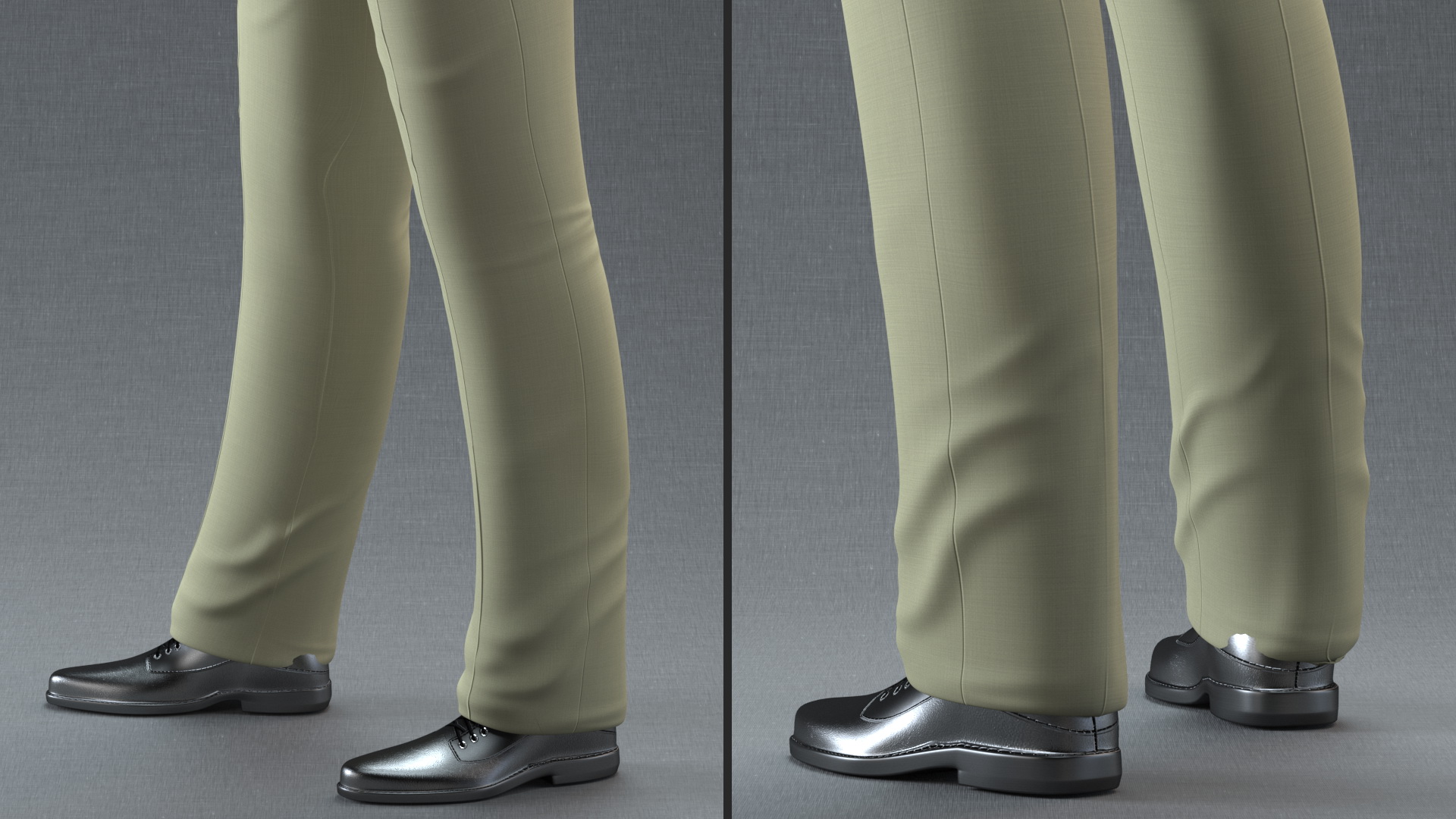 3D Light Skin Afro American Businessman