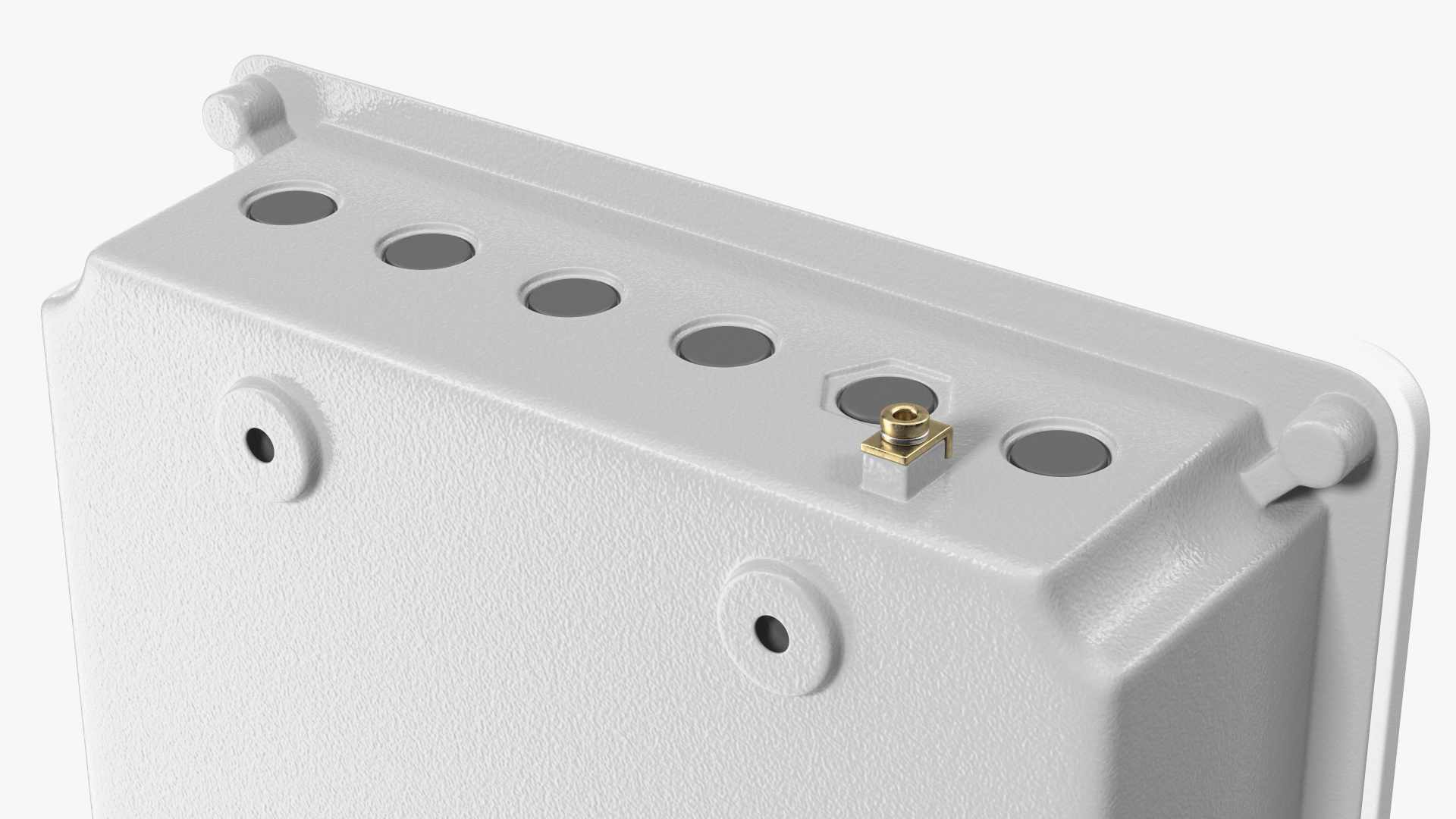 3D model Compact Gas Detection Control Panel