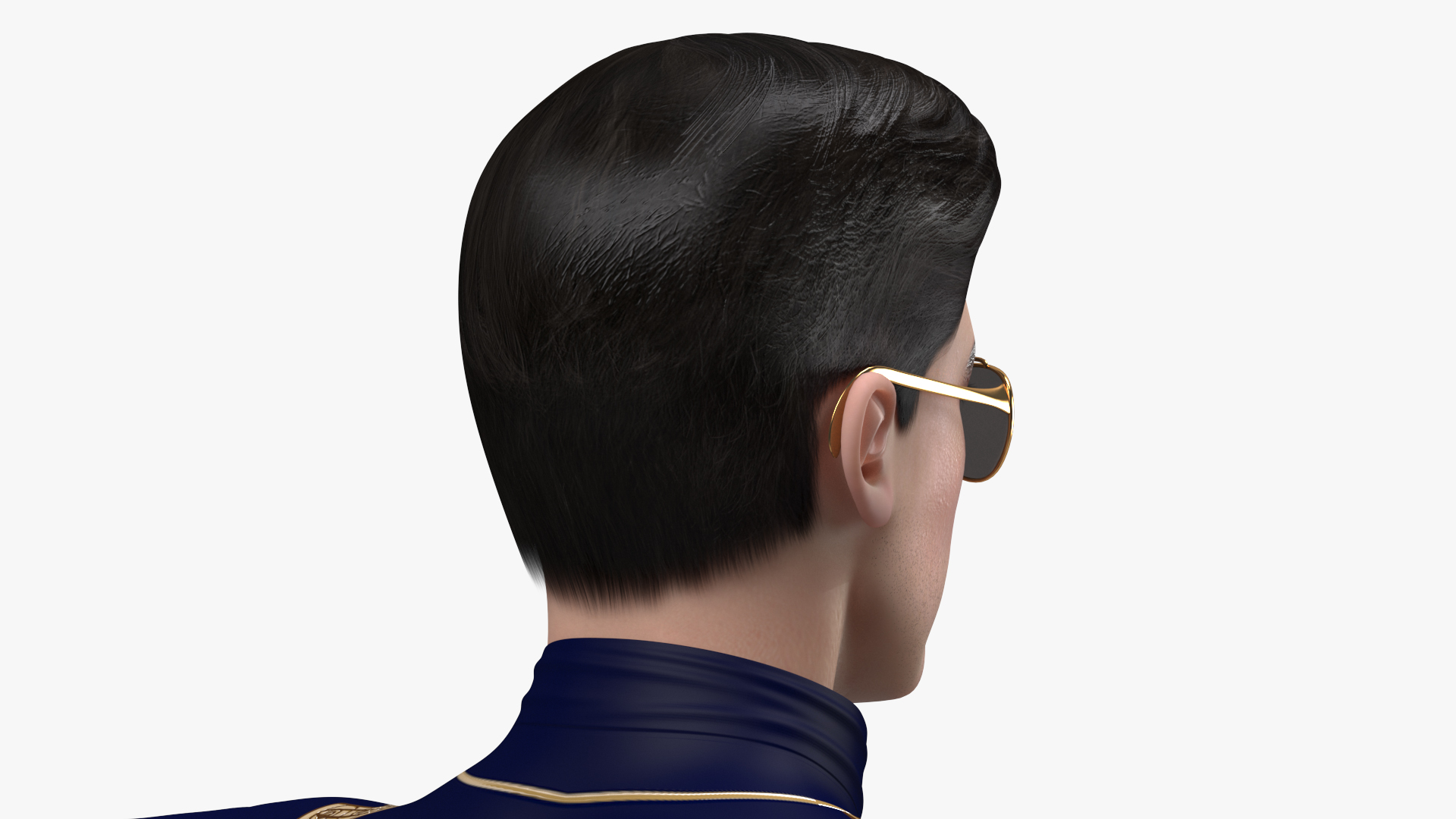 Asian Man Fashionable Style T Pose 3D model
