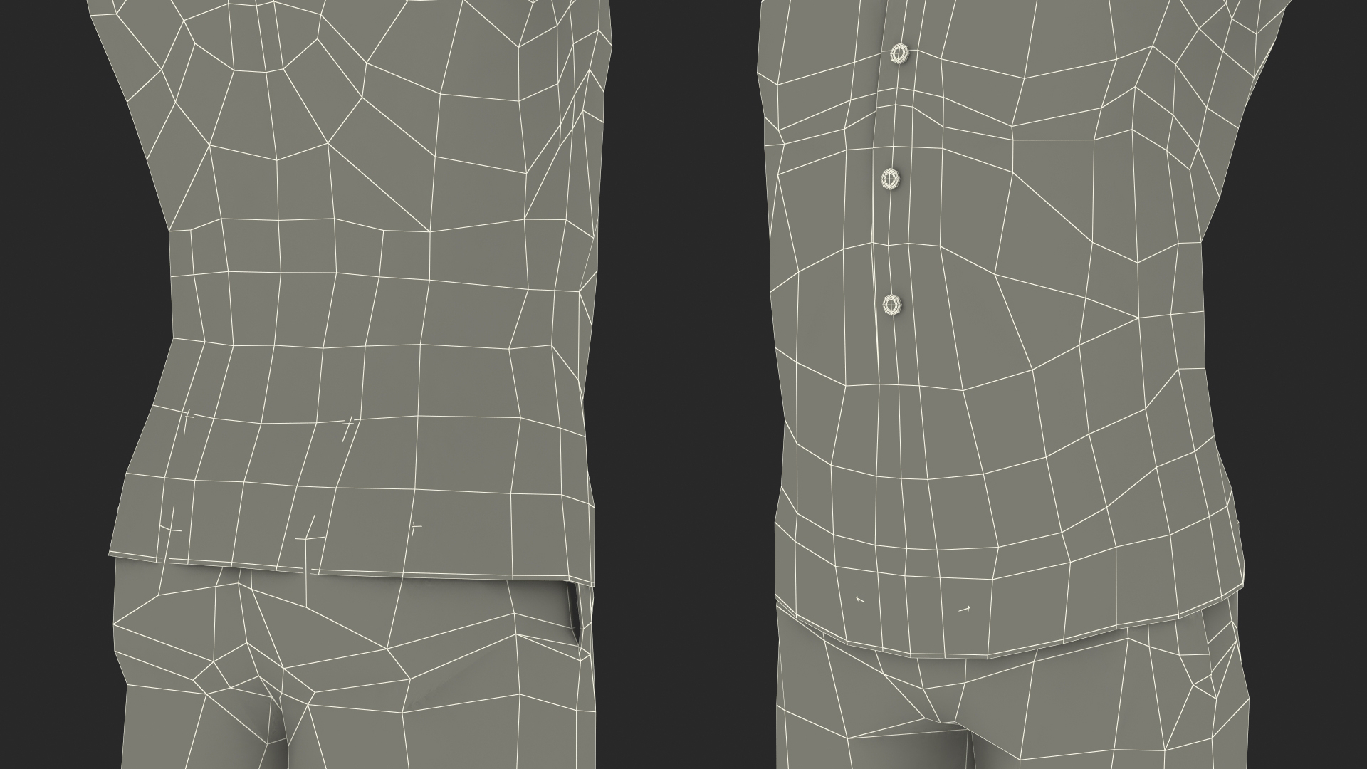 Asian Man Fashionable Style T Pose 3D model