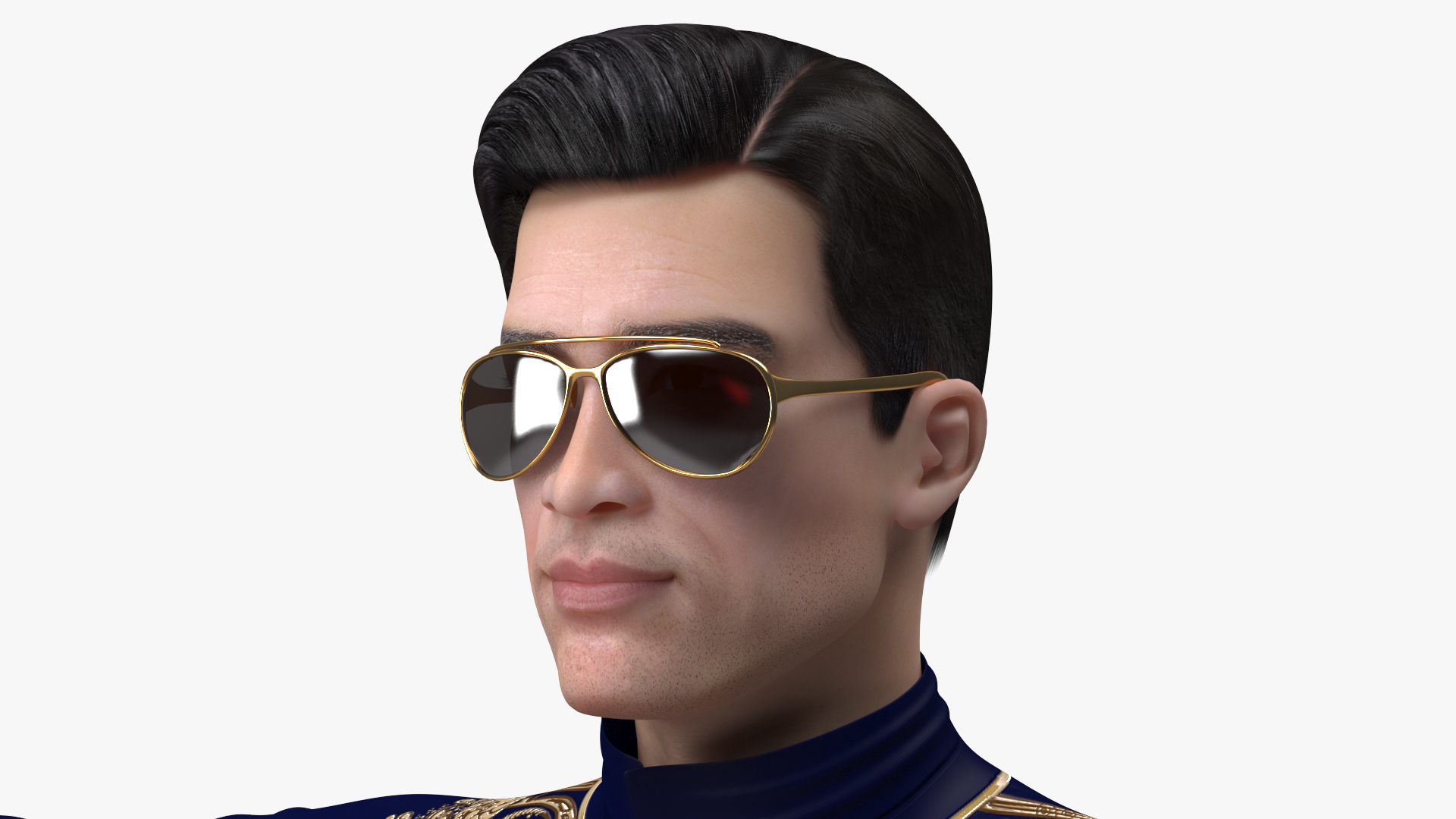 Asian Man Fashionable Style T Pose 3D model