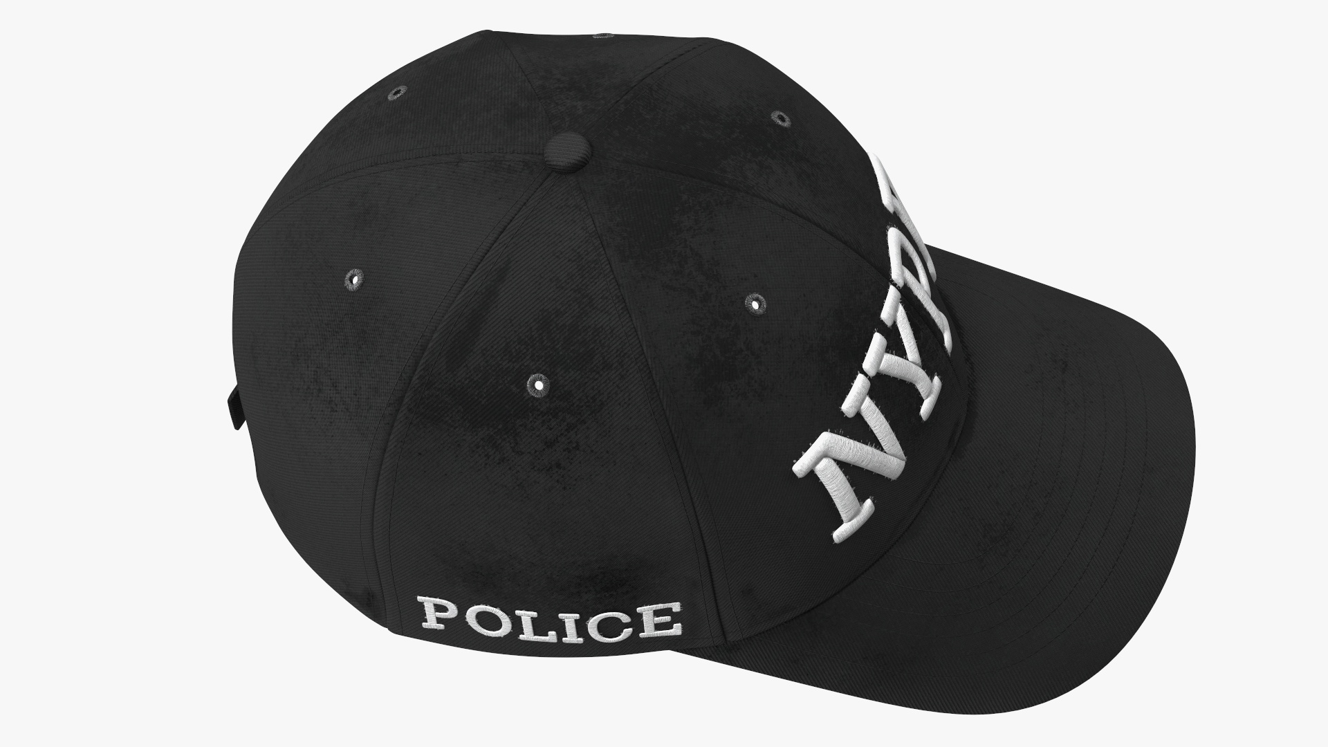 NYPD Police Baseball Cap 3D model