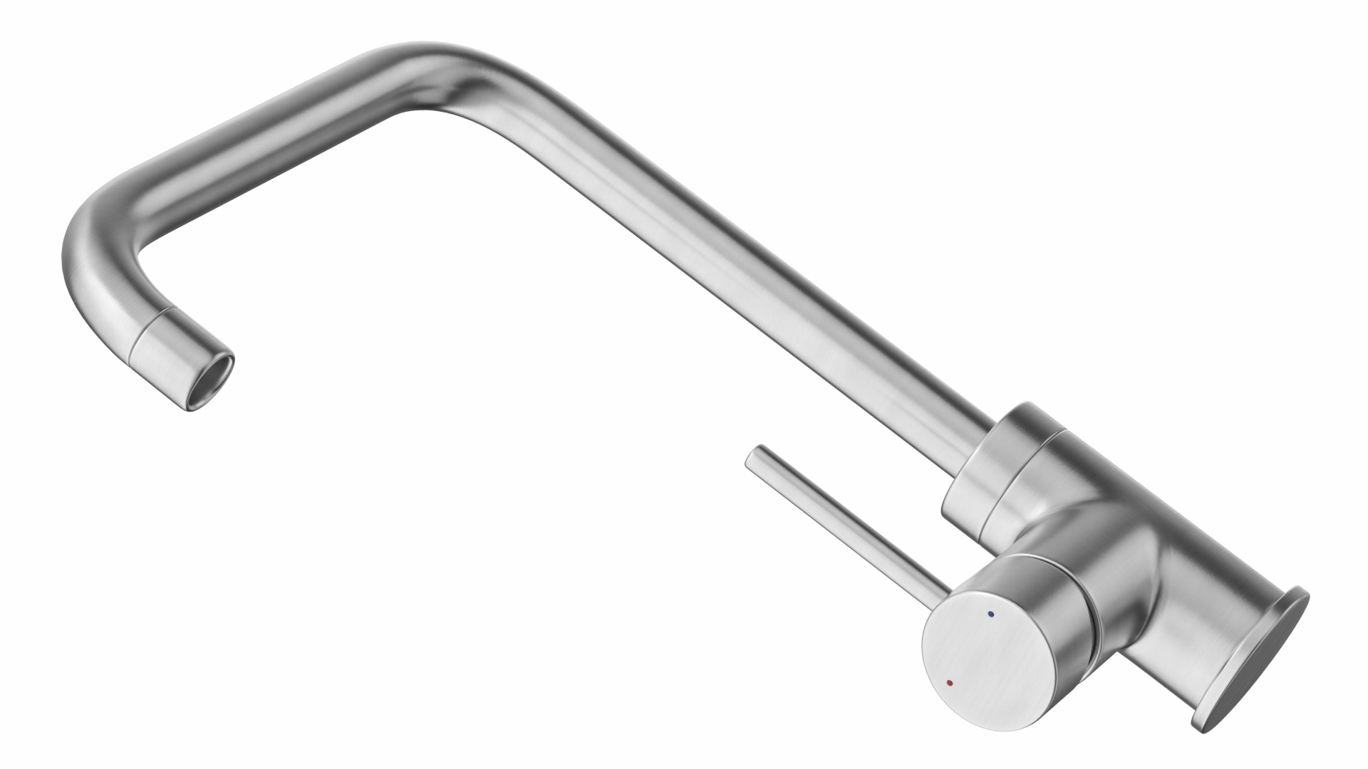 3D Angular Single Lever Sink Mixer