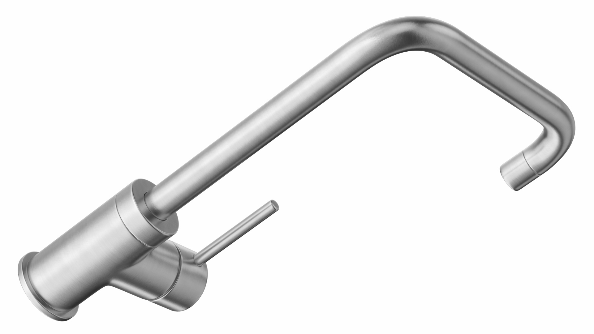 3D Angular Single Lever Sink Mixer